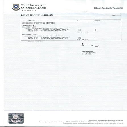 UQ TPP Transcript | PDF