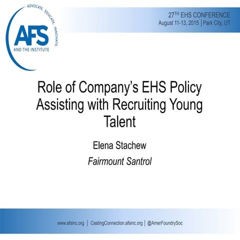 EStachew_EHS Policy and Young Talent