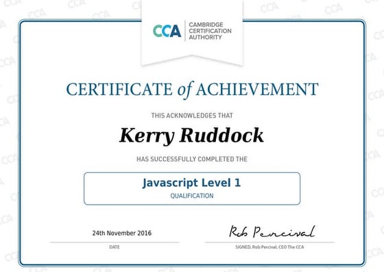 CCA Certificate HTML Level 1 PPT CCA Certificate HTML Level 1 PPT