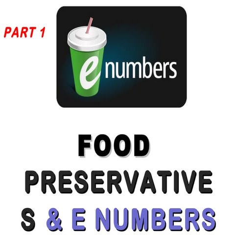 C3 FOOD ADDITIVES & PRESERVATIVES
