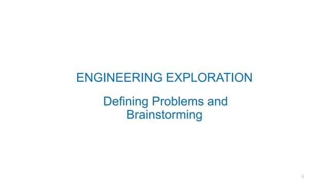 C3Problems and Brainstorming.ppt