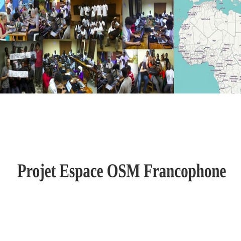 ProjetEOF presentation at SOTM2014 