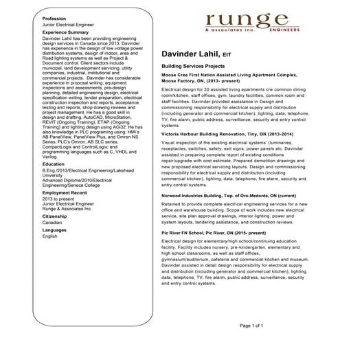 Davinder Lahil - building services