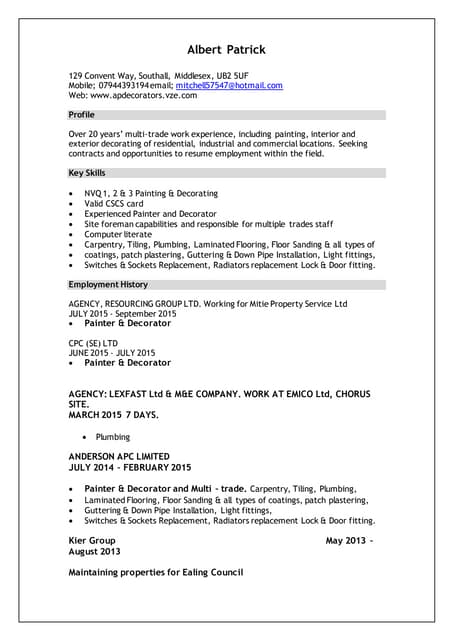 New CV including Dynamic | PDF
