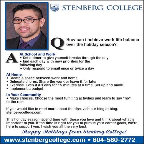 Stenberg College (Dec 2016)