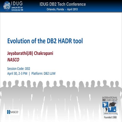 D02 Evolution of the HADR tool