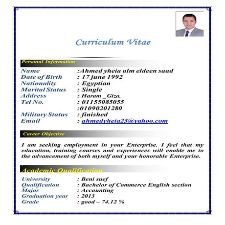 Ahmed yheia_cv
