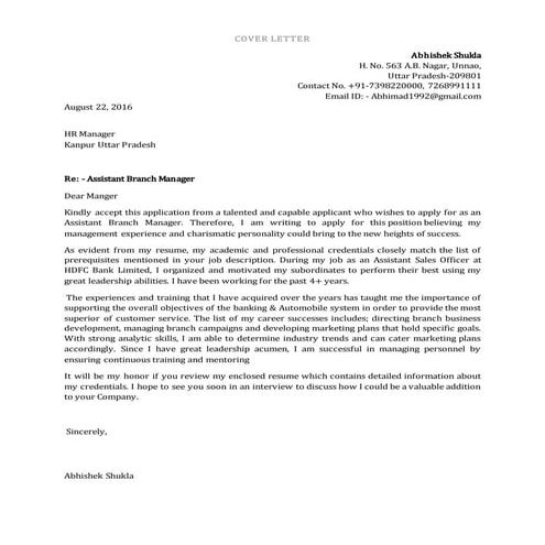 Abhishek Shukla Presentation