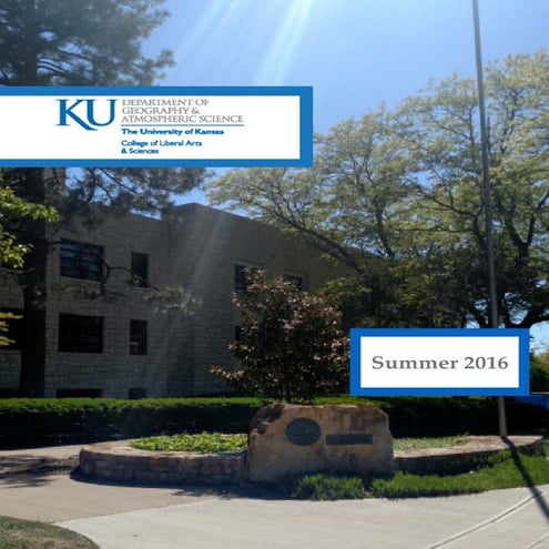 Summer 2016 Alumni Newsletter