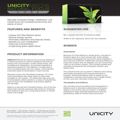 Benefits of Matcha Green Tea | PDF