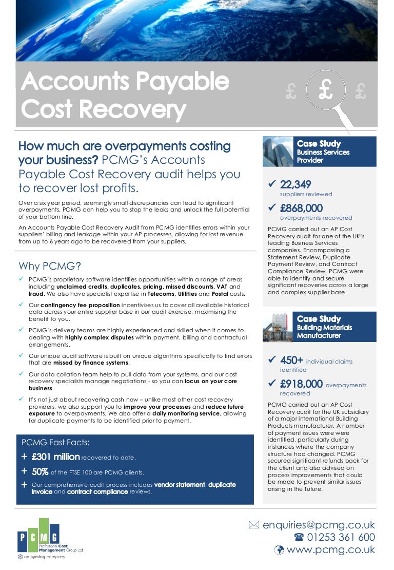 AP Cost Recovery