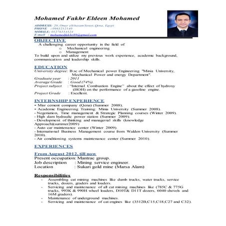 CV_ Ahmed Al Alami | PDF