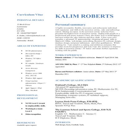 Cv samar | PDF
