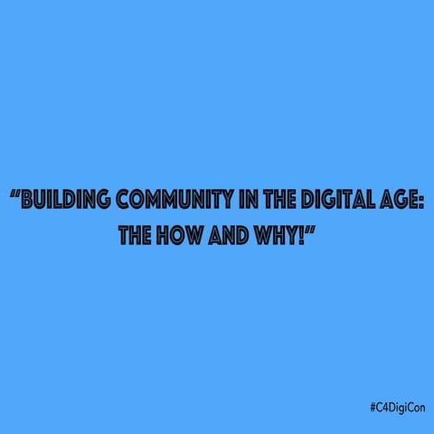 C4 DigiCon Keynote Address