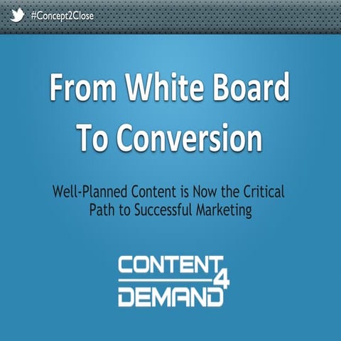 From Whiteboard To Conversion [Webinar]