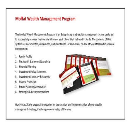 Moffat Wealth Management Program | PDF