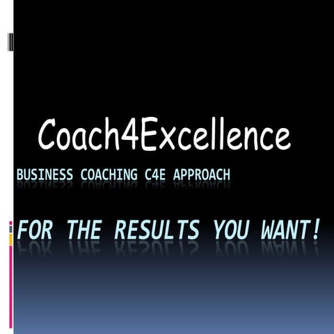 C4 e business coaching_approach