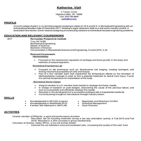 Lucas Senior Resume | PDF