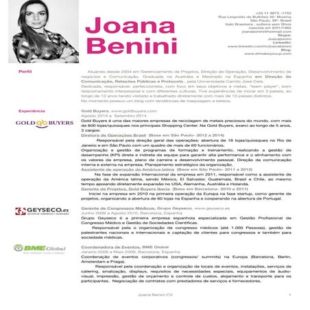  Joana Benini CV 2014 