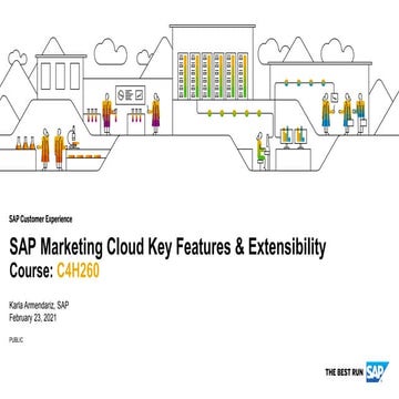 Webinar Slides: SAP marketing cloud key features and extensibility 