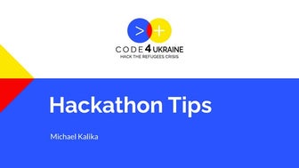C4U Hackathon Tips