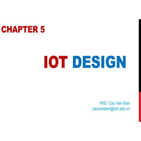 Internet of Thing Design A basic netwwork