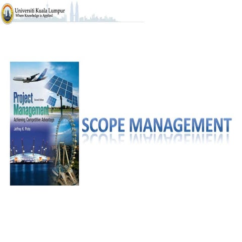Project Management C5  -scope_management