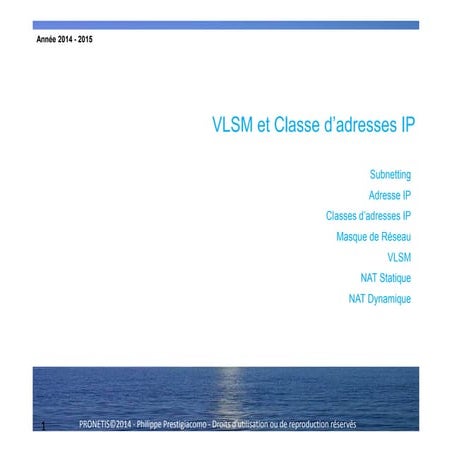 C5 Réseaux : vlsm-classe-nat