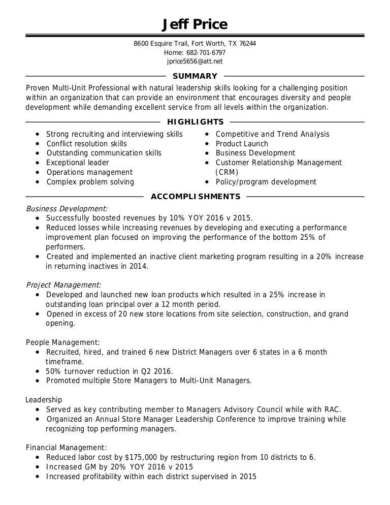 Jeff Price Resume 1