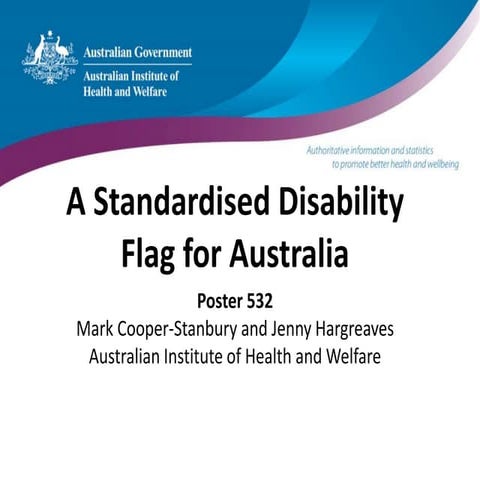 C532 cooper stanbury et al - a standardised disability flag for australia. 