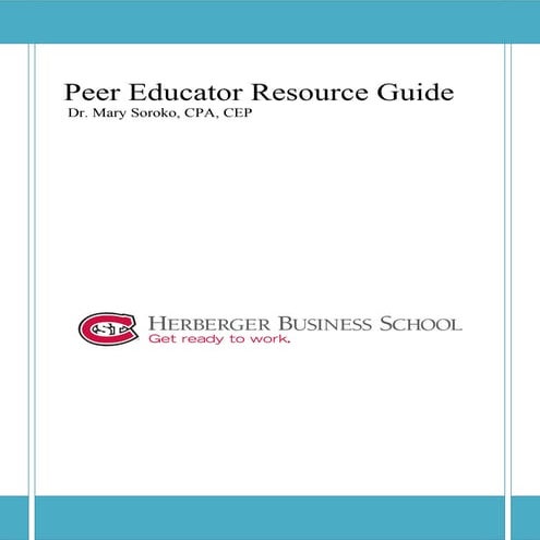 Peer Mentoring Booklet 2016