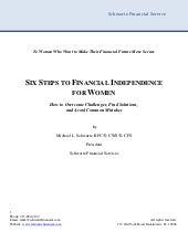 Financial Independence For Women