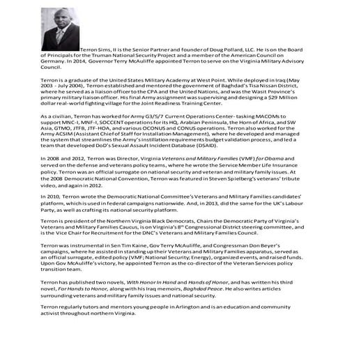 Sims bio | PDF