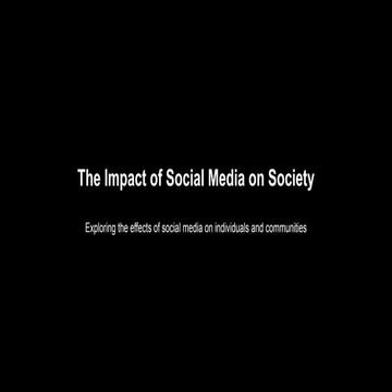 The Impact of Social Media on Society.pptx