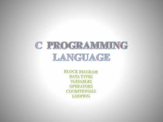 data types in C programming | PPT