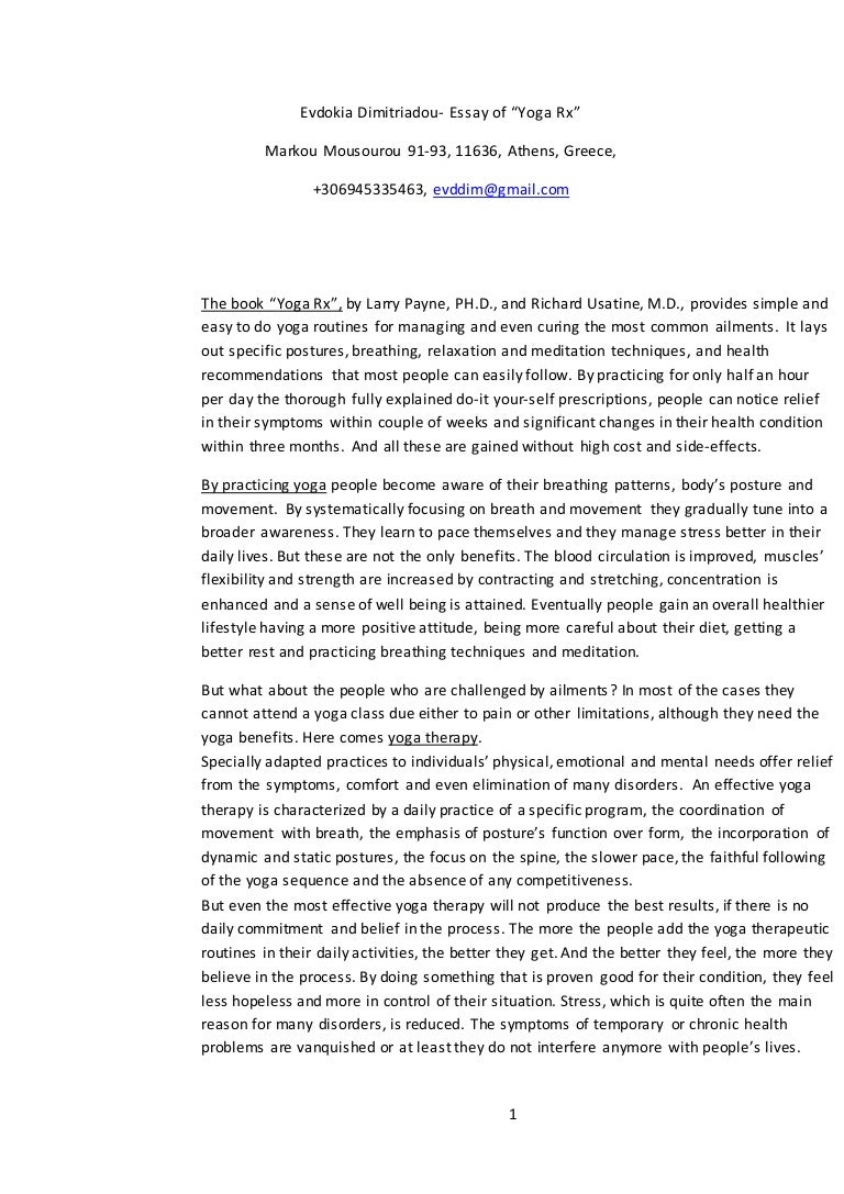 ending for a term paper yolanda