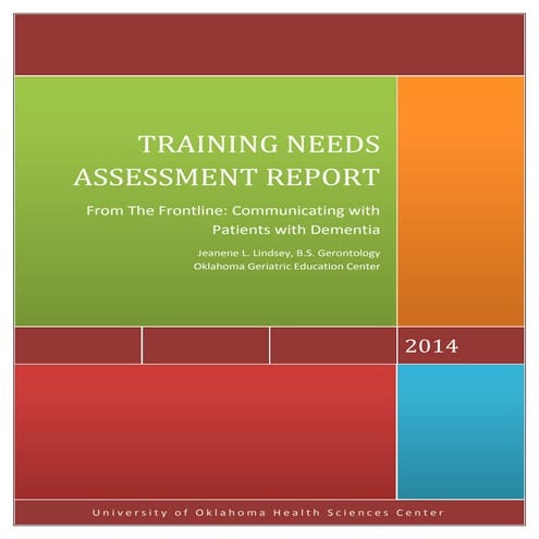 TRAINING NEEDS ASSESSMENT REPORT (2)