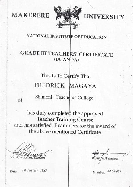 Diploma Certificate | PDF