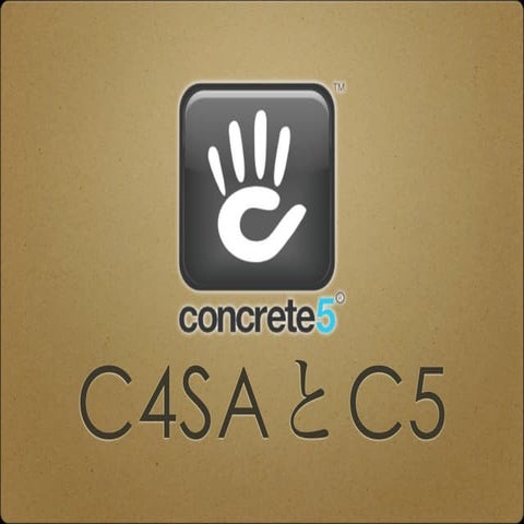concrete5とC4SAのお話し