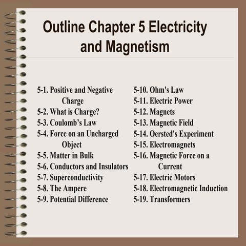 C5 electricity magnetism
