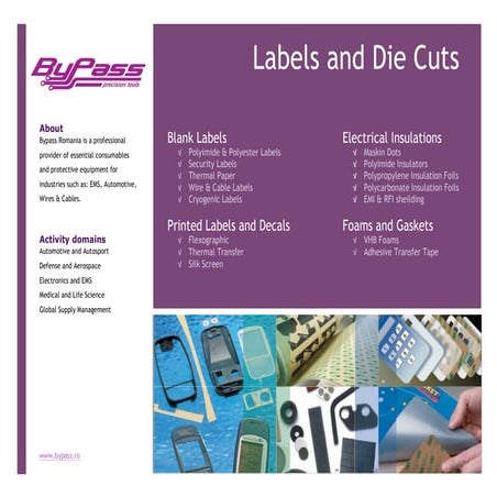 Bypass - Labels & Die Cuts