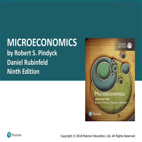 Microeconomics by Robert S. Pindyck Daniel | PDF
