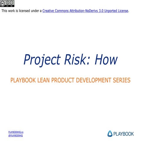 Project Risk Management in Product Development | PDF