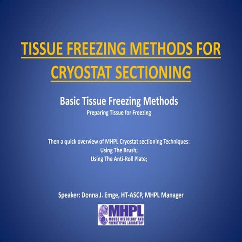 Tissue Freezing Presentation  (2)