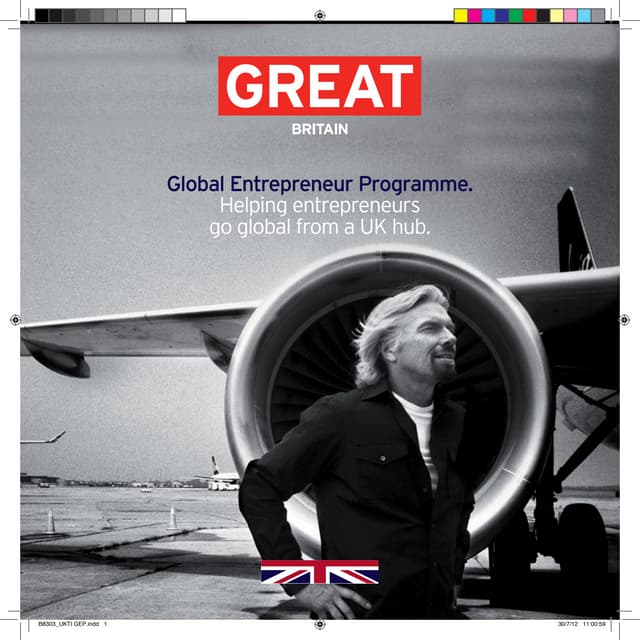 UKTI Global Entrepreneur Programme brochure V6