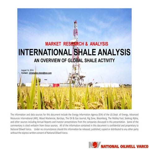 International Shale Presentation