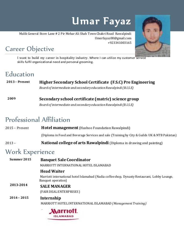 my career resume