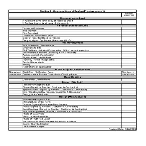 Lot Grading Inspections - Brochure | PDF