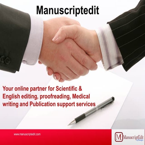 MEDICAL EDITORS: WHO ARE THEY AND WHY SHOULD YOU TAKE THEIR SERVICES ...