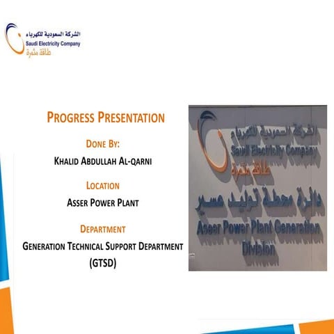 Progress Presentation | PPT
